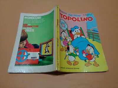 Topolino N° 768 Originale Mondadori Disney Molto Buono 1970 Bollini