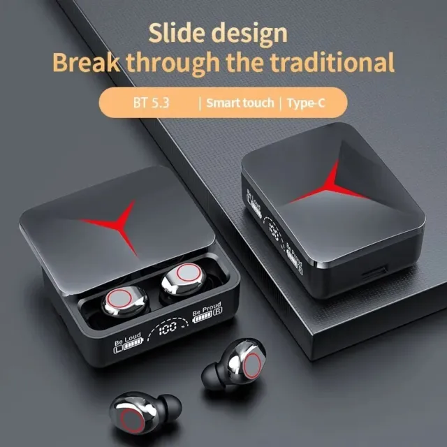 Wireless Headphones Sliding Cover| Gaming Earphones Bluetooth