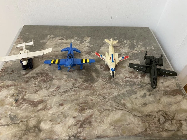 Lot De 3 Gobots Bandai Popy : Scalerobo, Warpath Et Leader Jet - Années 80