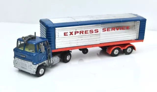 Vintage 1965 Corgi Major 1137 Ford Tilt Cab & Trailer Express Lorry