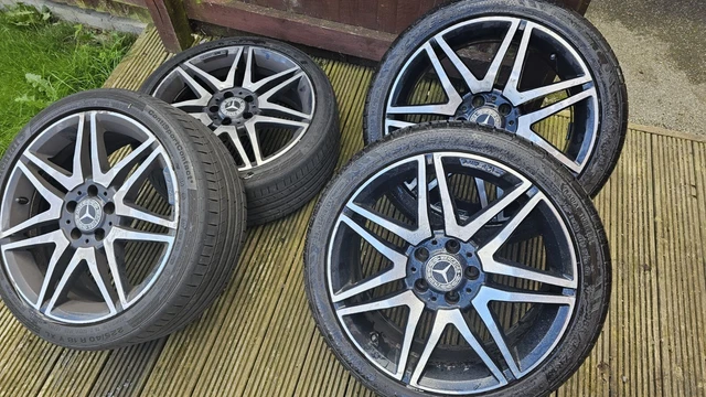 W204 Rims R18 MERCEDES C CLASS W204 AMG 18” Alloy Wheels 4x With Tyres £450.00 ...