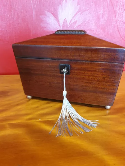 Victorian Mahogany Tea Caddy