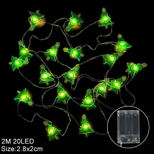 Xmas Tree LED String Garland Lights For Twinkle Christmas Party Decoration AUS 2