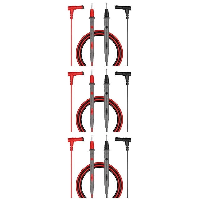 3x Silikon-Prüfspitzen Multifunktion elektrischer Tester