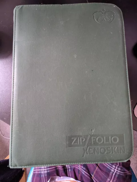Ultimate Guard 18-Pocket ZipFolio XenoSkin Green