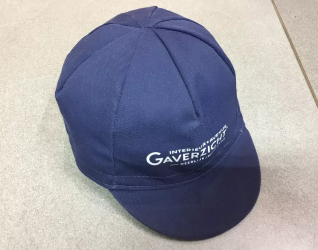 Casquette Cap Velo Cyclisme Belge Belgium Cycling Team Sponsor Gaverzicht Okay
