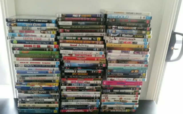 Mixed DVDs movie different genres will be adding daily box Q rare dvds