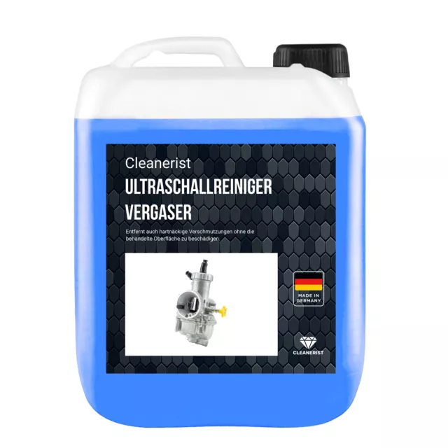 5L Ultraschallreiniger Konzentrat Vergaser Einspritzdüsen z.b Mikuni Motor Auto