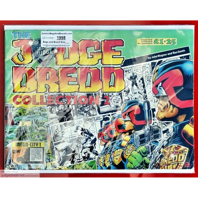 2000AD JUDGE DREDD Collection 2 Daily Star Comic Strips 1 Comic (Lot ...