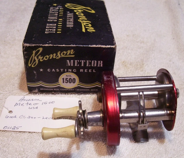 bronson meteor 1500 fishing reel Penn FTH200LPHS Fathom Low-Profile Baitcasting Demand more with Tranx 150. Penn SLAiV6500HS Slammer IV HIGH