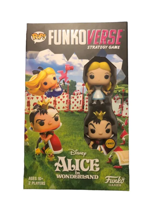 Funkoverse Alice In Wonderland Disney Strategy Game CHASE FUNKO POP 2021 sealed