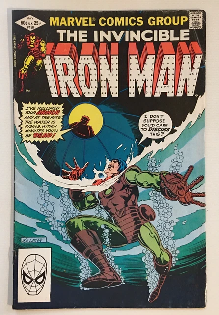 The Invincible Iron Man #158 May 1982 MARVEL COMICS