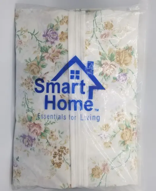 Smart Home Essentials Living 6 PC Hanging Floral Garment bags Cover