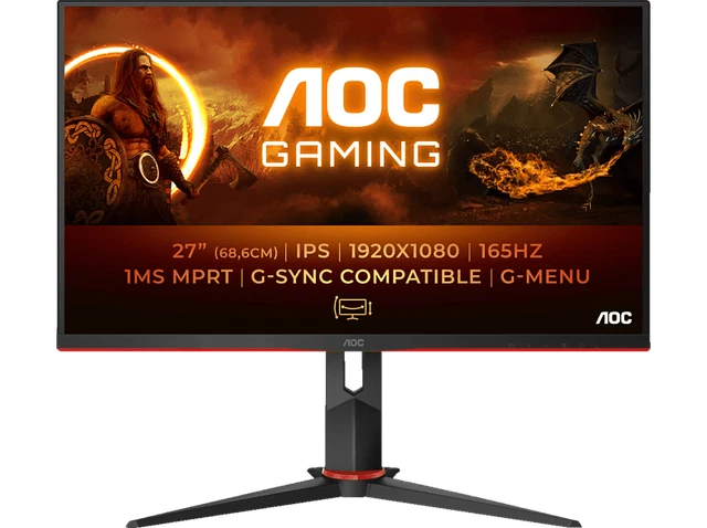 AOC 27G2SPU/BK 27 Zoll Full-HD Gaming Monitor (1 ms Reaktionszeit, 165 Hz)