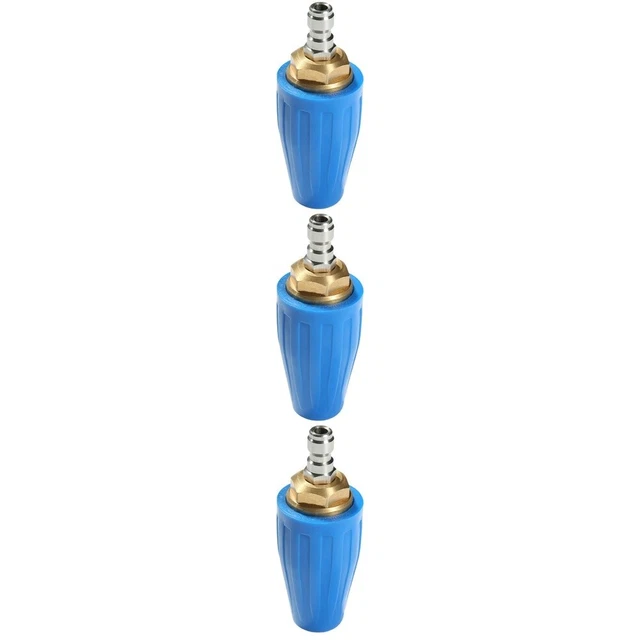 Bulle de londe de pression 3 pcs Pulporteur de buse rotatif Bulle à haute