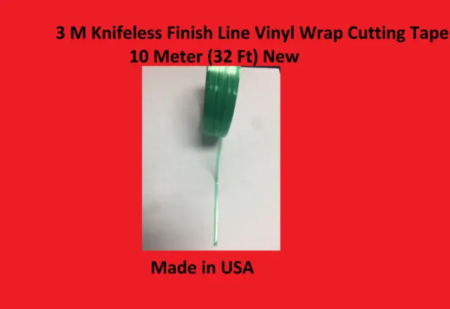 3M Knifeless Finish Line Vinyl Wrap Cutting Tape 10 Meter (32 Ft) New