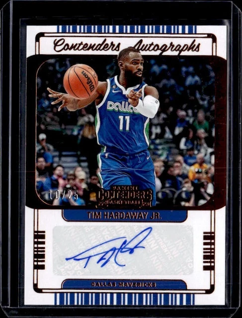 2022-23 Panini Contenders Tim Hardaway #CA-THJ Autograph Orange /25