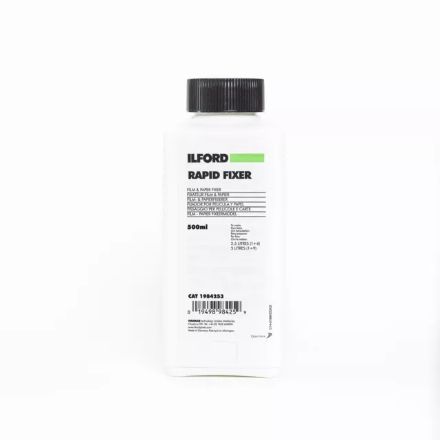 Ilford Rapid Fixer 500Ml Film And Paper Fixer - Free Post