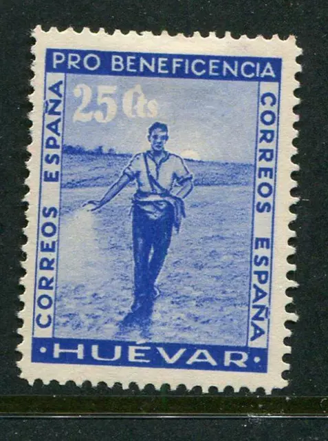 Pro Beneficencia Huevar 25c Correos Espana Reklamemarke Poster Stamp