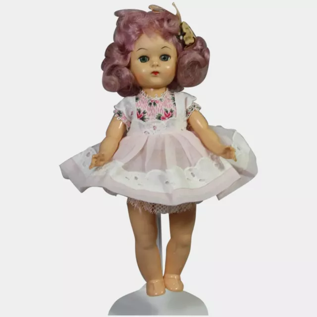 Darling Vintage 1950s Virga Lollipop 8" Doll Purple Hair!