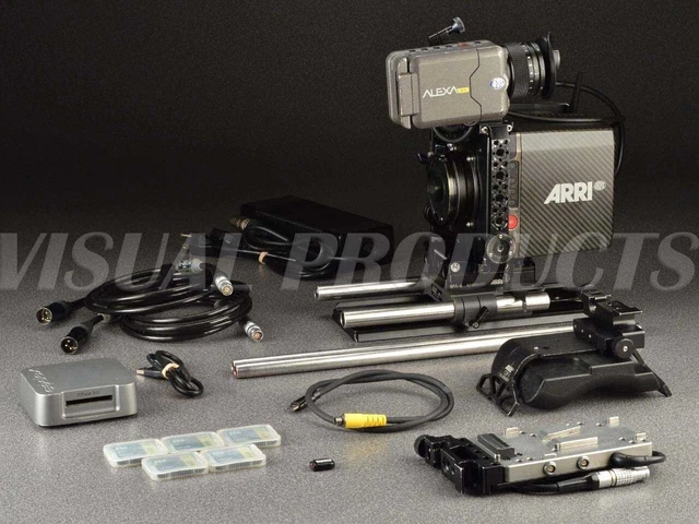 Arri ALEXA Mini Digital Camera Package w/ARRIRAW, 4:3 & Look Library ~3400 Hours