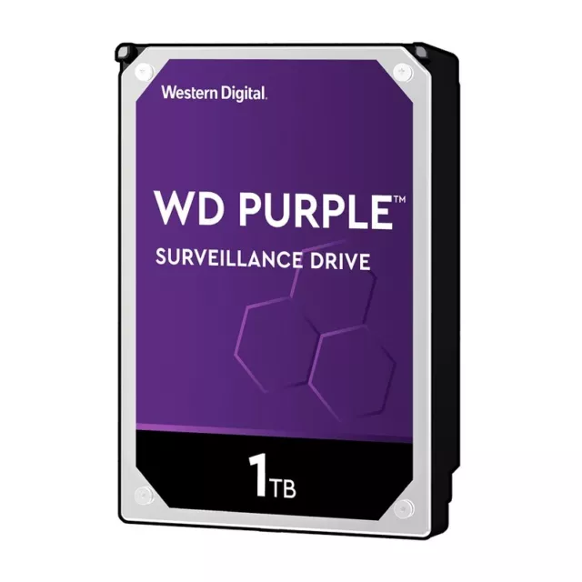 Western Digital WD10PURZ WD 1TB Purple Surveillance Hard Drive 5400RPM 64MB A...
