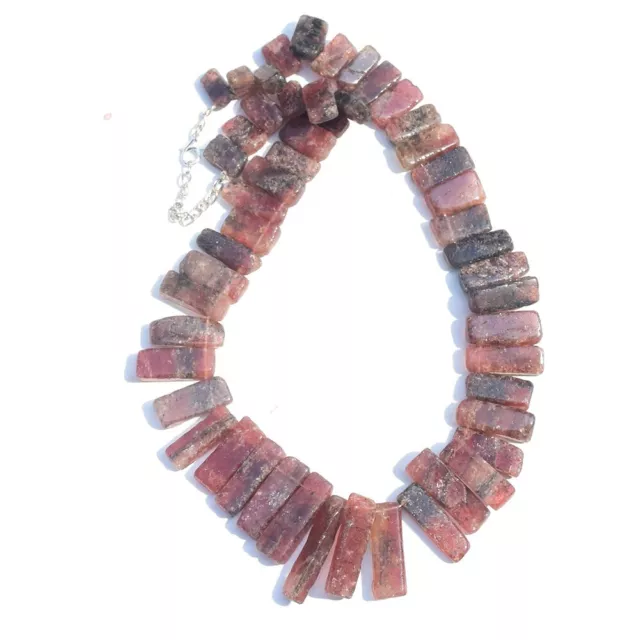 Strawberry Quartz World Class Amazing Grade Beaded 621. Cts Necklace VK 23 E554