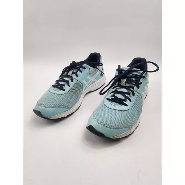 Asics Womens Gel-Quickwalk 3 Running Shoes Blue White Q750N Mesh Lace Up 10M
