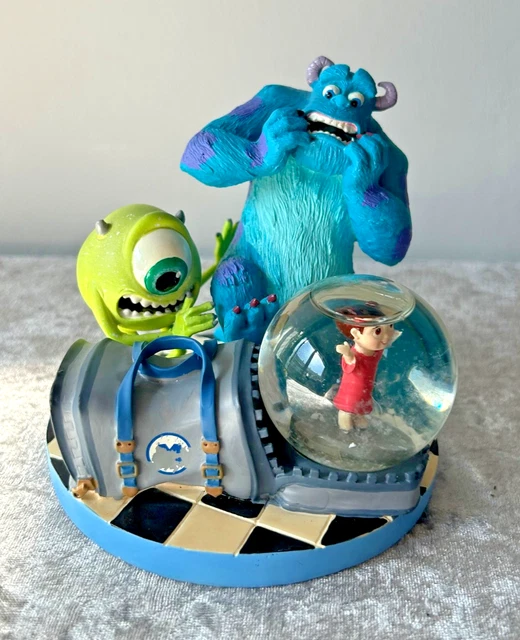 DISNEY PIXAR MONSTERS Inc Figurine Snowglobe Sully Boo Mike Rare Parks  Exclusive 29.99 - PicClick UK