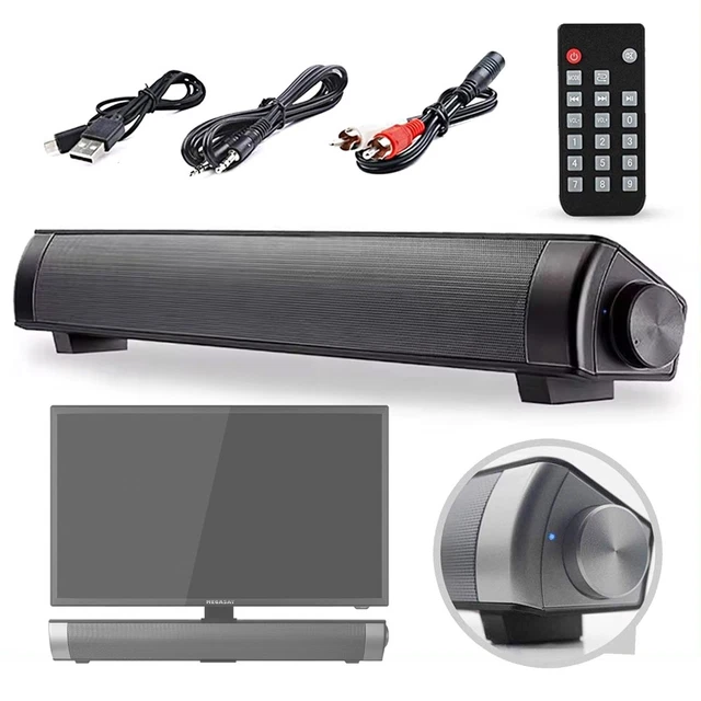 BLUETOOTH WIRELESS BT Sound Bar Speaker System Subwoofer TV Home Theate ...