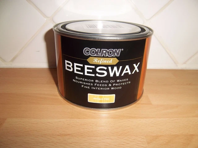 1 x 400 g lata de pino antiguo cera de abejas refinada Colron para madera interior nuevo