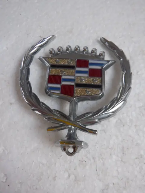 Vintage Cadillac Eldorado Car Automobile Hood Ornament Crest Emblem
