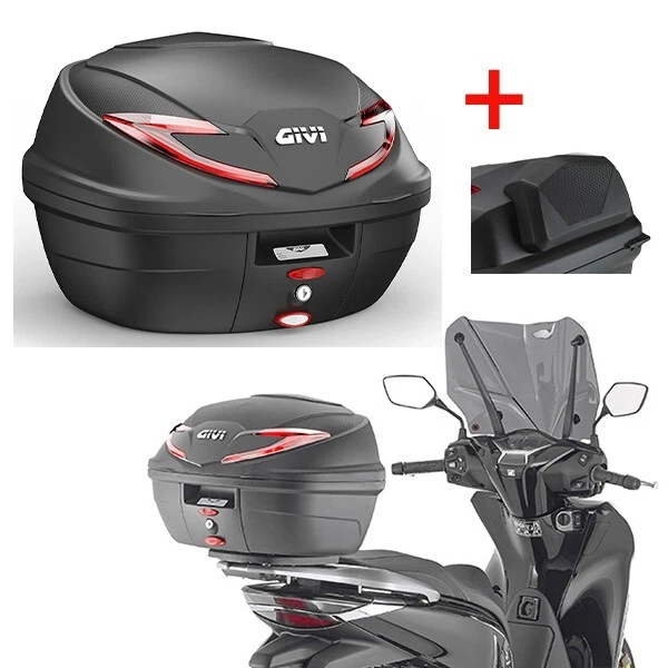 Bauletto Givi B360N2 +Schienalino+ Attacchi Piastra Honda Forza 125 350 21-22
