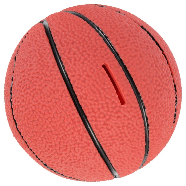 Basketball Piggy Bank for Kids - Sports Themed Money Saving Pot