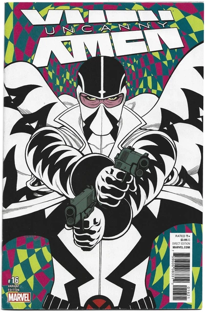Uncanny X-Men #16 1:25 Moore Variant IvX Fantomex Marvel 2016 VF/NM