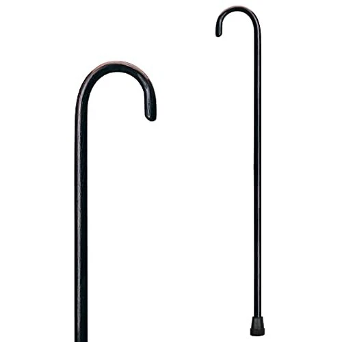 Solid Wood Walking Cane Wooden Canes For Men & Women With 250 Lb Weight
