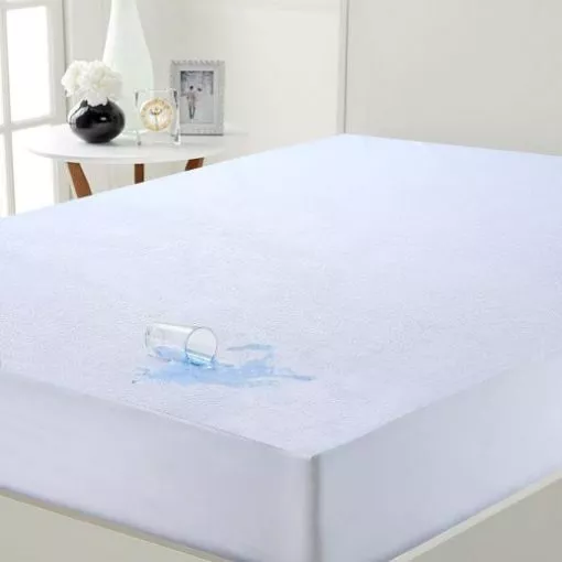 Nuovo coprimaterasso impermeabile per asciugamani in spugna con copertura letto tutte le dimensioni 2