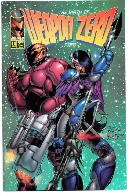 Weapon Zero: T #3T-3 Image Comics Top Cow Production 1995