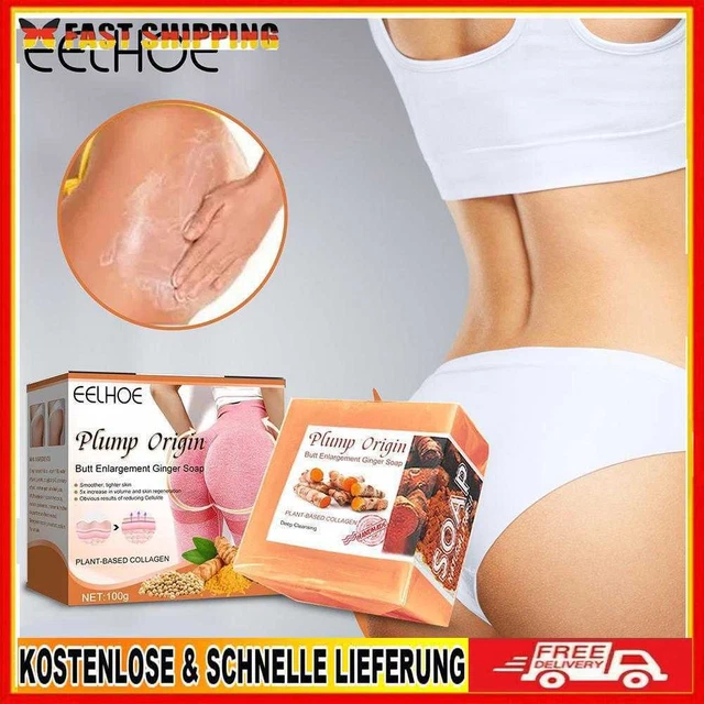 Body Face Cleansing Ginger Butt Lift Soap Buttocks Sculpting and Moisturizing