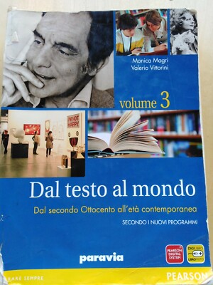 DAL TESTO AL MONDO VOL.1 IN 3 TOMI PARAVIA - M.MAGRI e V.VITTORINI 