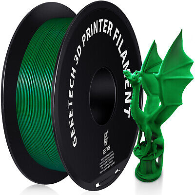 Geeetech Consommables de filament vert PETG imprimante 3D Geeetech 1,75 mm sans bulles 