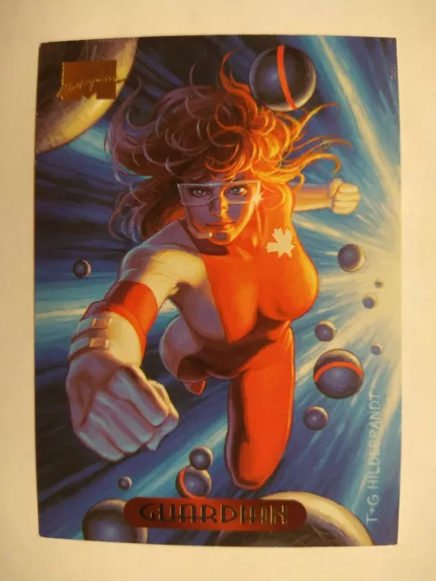 1994 Marvel Masterpieces #47 Guardian Base Trading Card NEW OLD STOCK LOOK