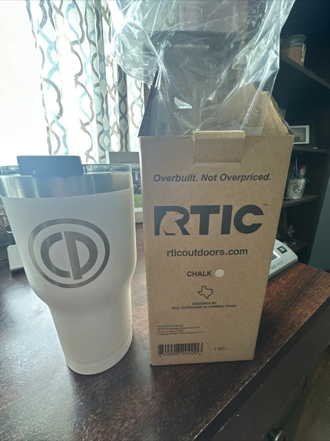RTIC - 20 oz Tumbler - Brand New chalk