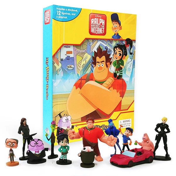 WRECK IT RALPH MY BUSY BOOK 10 FIGURES Disney £6.99 PicClick UK