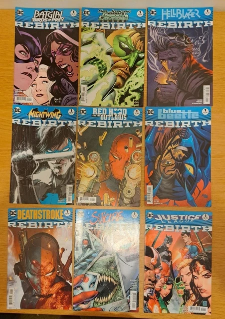 DC Comics DC Universe Rebirth One Shots X 9 2016 Bundle Job Lot Bulk Lot 2