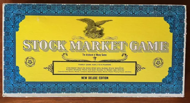 Vintage 'Stock Market Game' New Deluxe Edition - 1968 John Sands GC