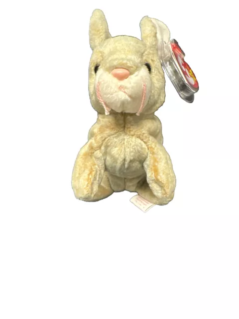 Nibbly the Rabbit TY BEANIE BABY, MULTIPLE ERRORS, Great Condition