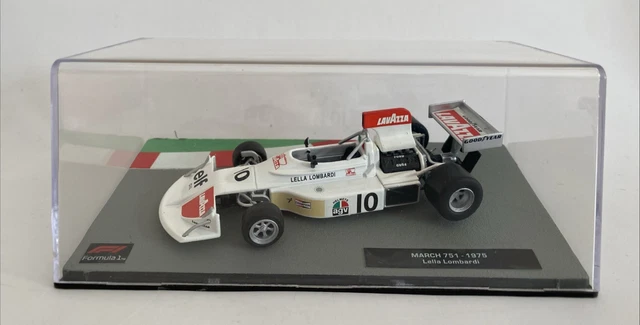 March 751 Lella Lombardi #10 6th Spanish GP 1975 S5376 Spark 1/43 F1 Formule 1