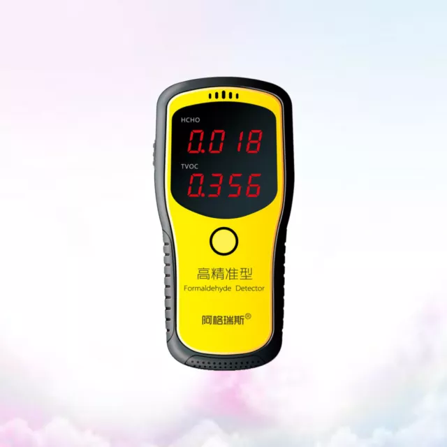 Air Pollution Sensor Monitor Humidity Detector Air Temperature Tester