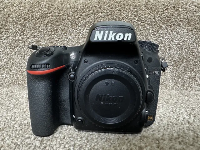 Nikon D750 24.3 MP Digital SLR Camera - Black  Shutter Count 8065 (Body Only)